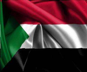 Puzzle Σημαία του Σουδάν